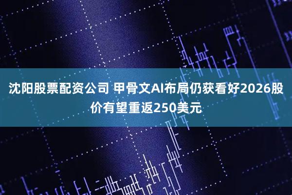 沈阳股票配资公司 甲骨文AI布局仍获看好2026股价有望重返250美元