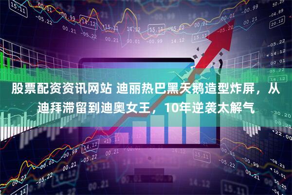 股票配资资讯网站 迪丽热巴黑天鹅造型炸屏，从迪拜滞留到迪奥女王，10年逆袭太解气